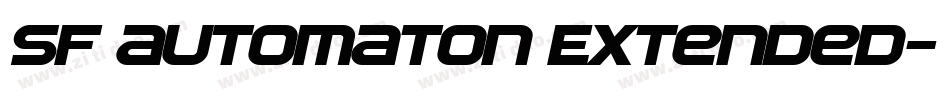 SF Automaton Extended字体转换
